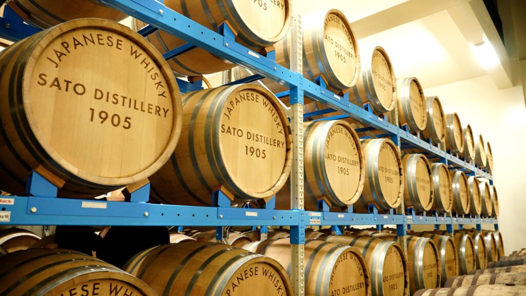 Sato Shiki whisky barrels